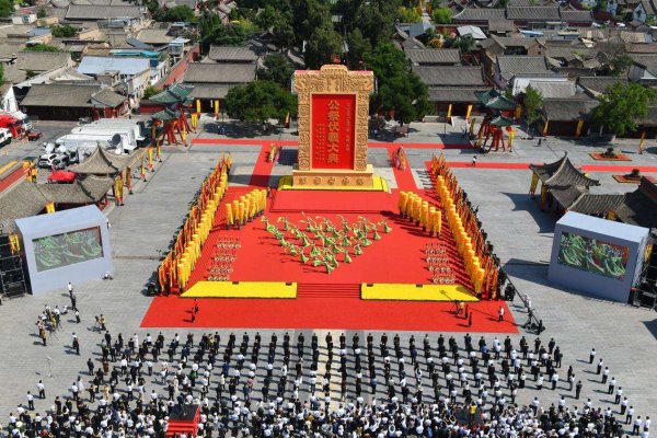瑶鸿配资 在甘肃天水，赓续传承伏羲文化
